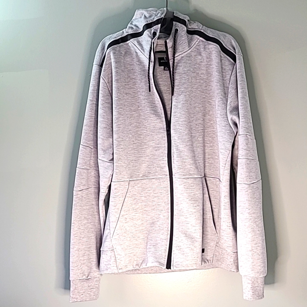 Men's Southpole XL Grey Zip Up Hoodie